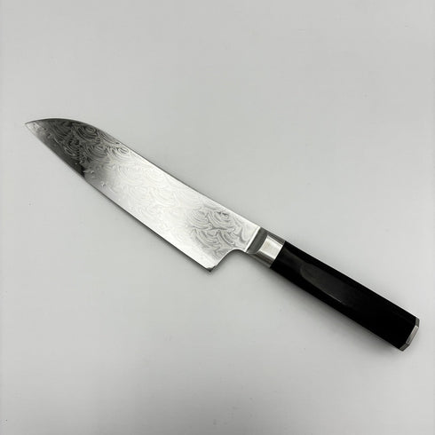 堺孝行 グランドシェフ 青海波 三徳 ダマスカス45層鋼  洋包丁